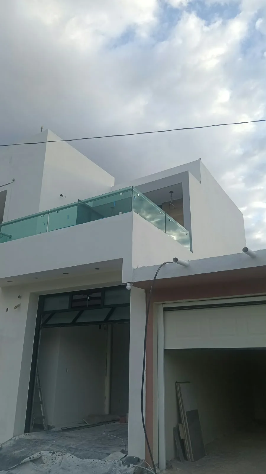 Fachada en construcción