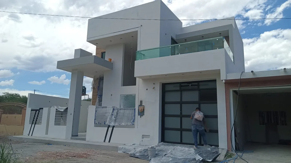 Pintura de fachada residencial